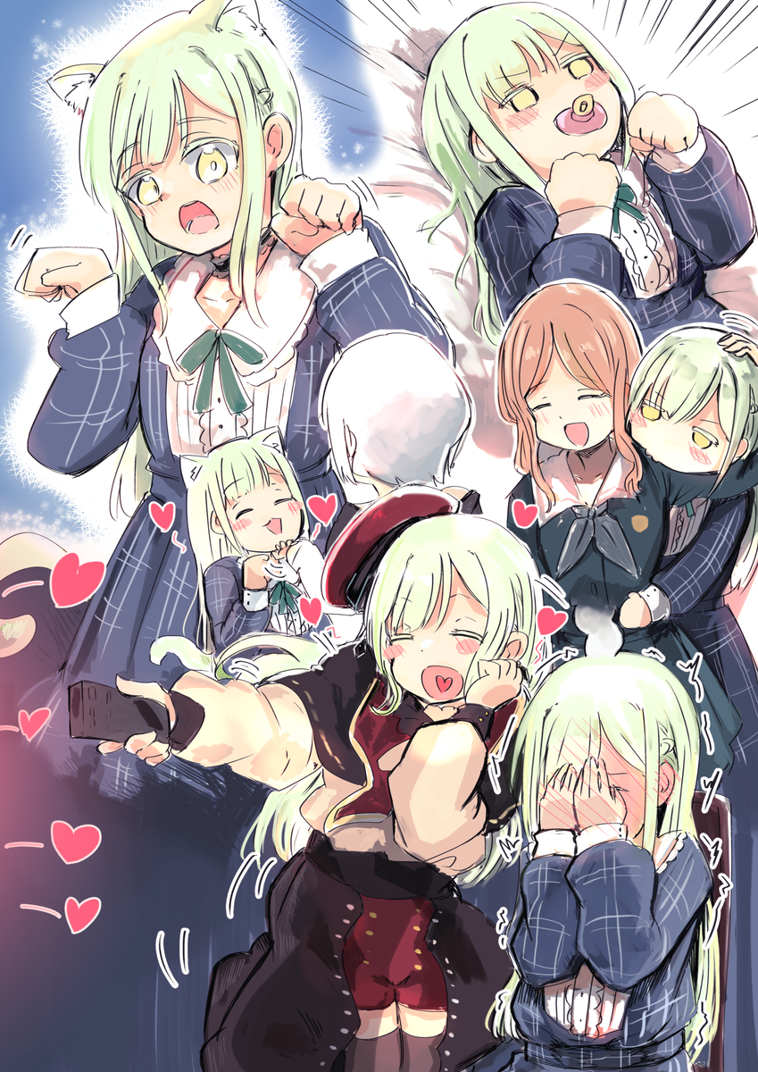 This is a pixiv picture whose title is 別映像.