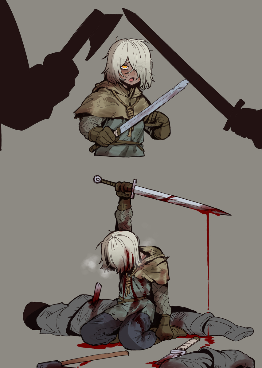 This is a pixiv picture whose title is 中世纪旅行记.