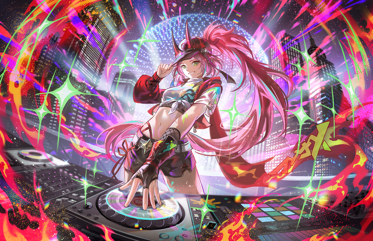 This is a pixiv picture whose title is Rappa.