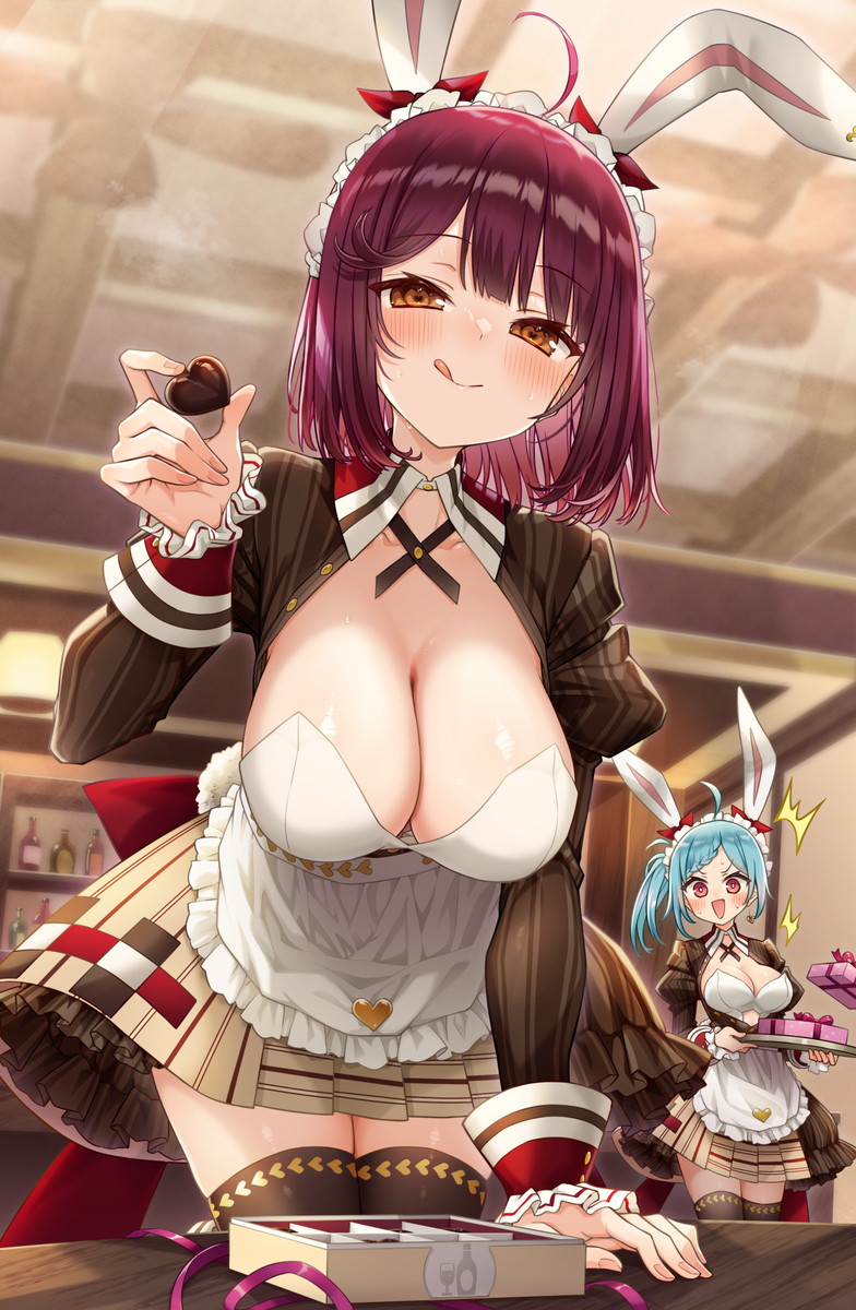 This is a pixiv picture whose title is ソフィーのチョコレート.