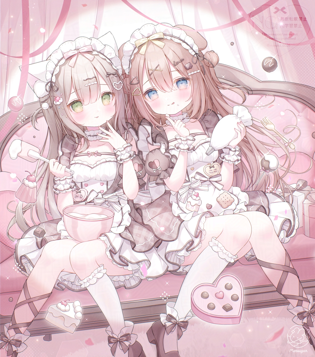 This is a pixiv picture whose title is だいすきの魔法っ💝🍫.