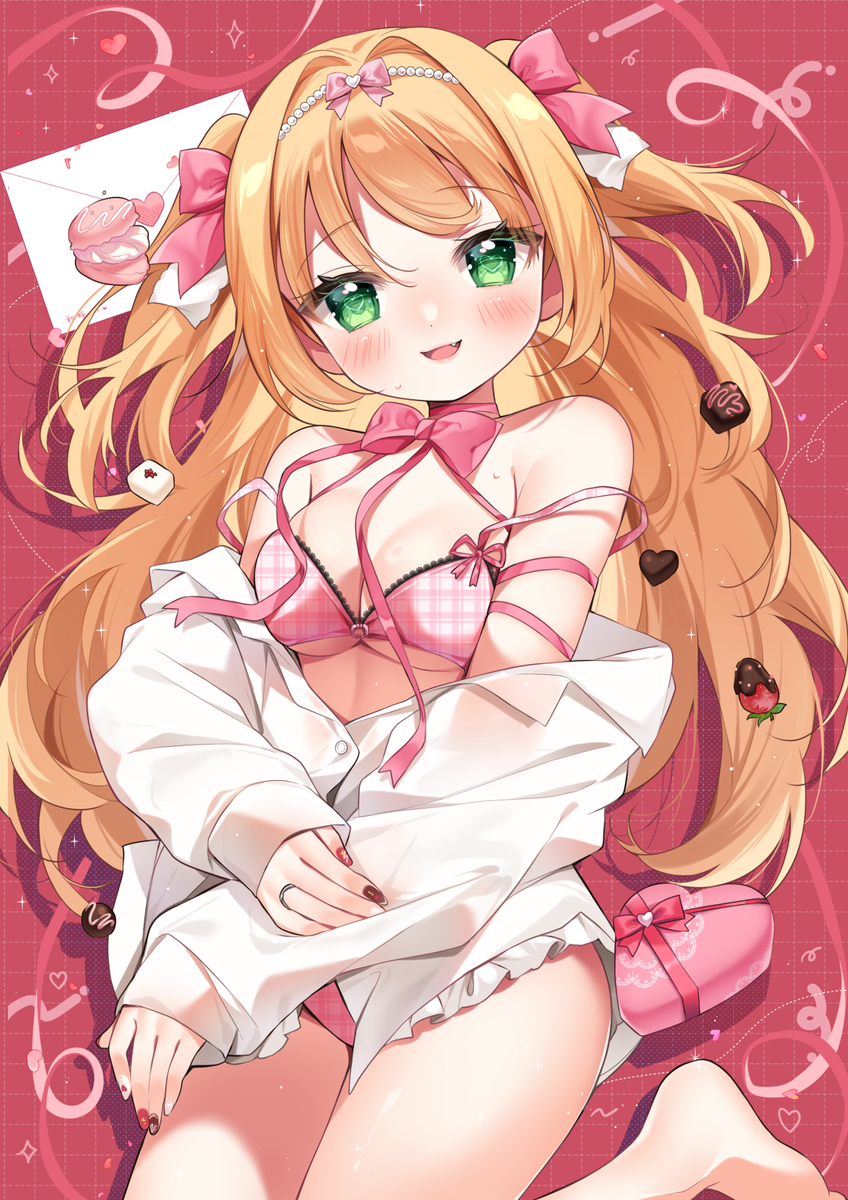 This is a pixiv picture whose title is 💖.