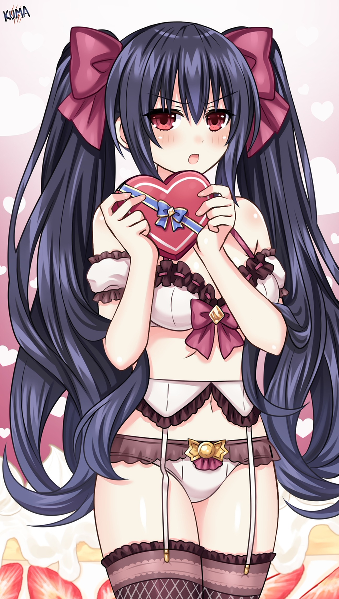 This is a pixiv picture whose title is Happy Valentine's Day everyone.