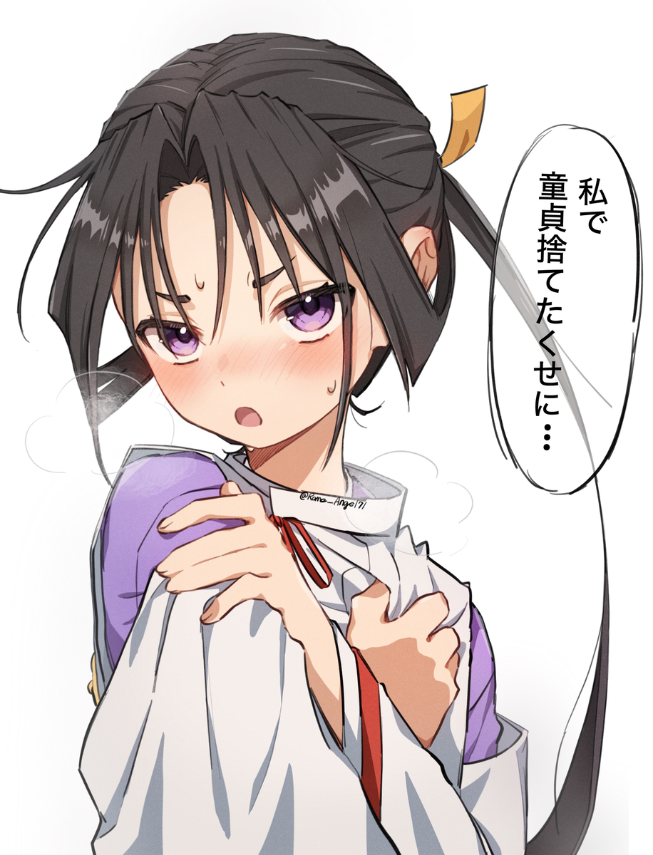 This is a pixiv picture whose title is 無題.