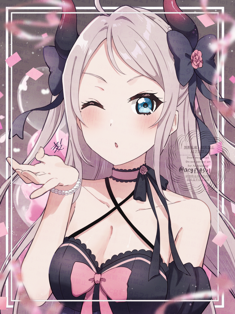 This is a pixiv picture whose title is ランジュちゃんお誕生日おめでとうございます！.
