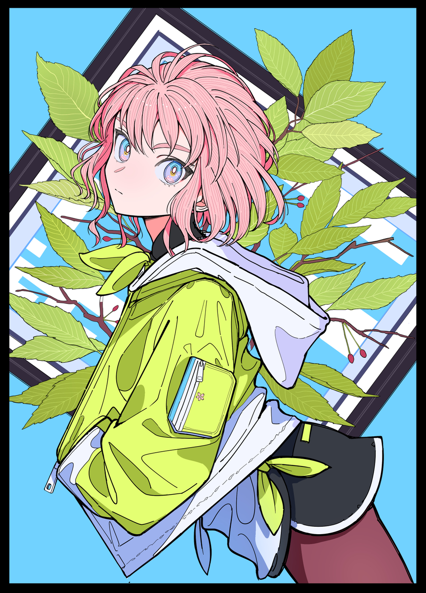 This is a pixiv picture whose title is 🌸.