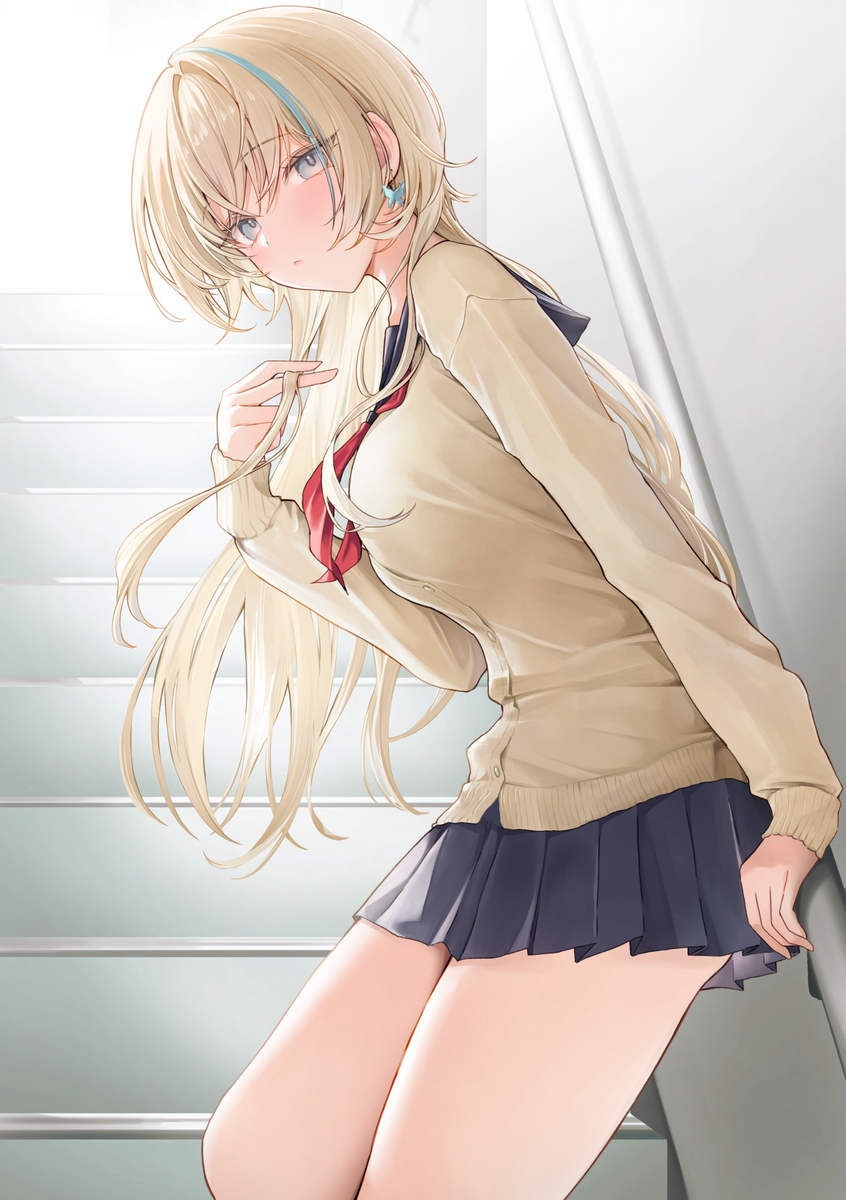 This is a pixiv picture whose title is 派手な子.