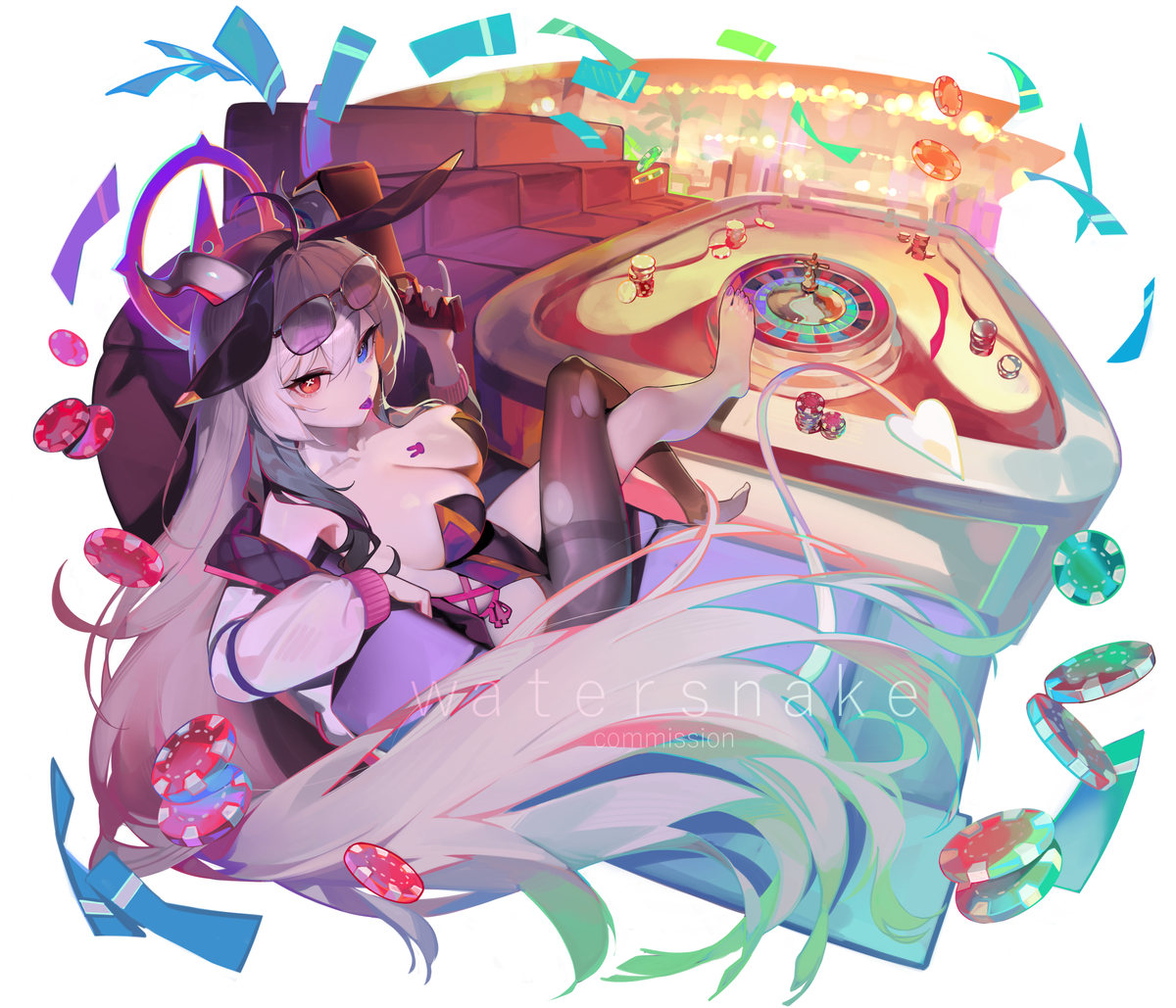 This is a pixiv picture whose title is cm.