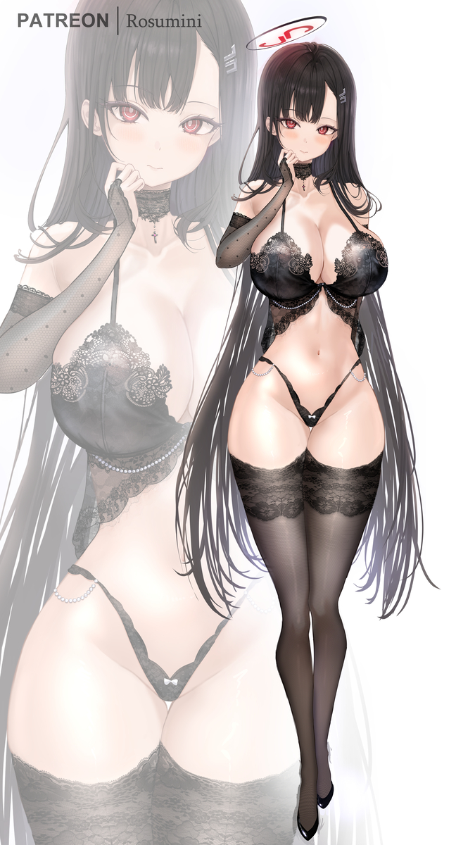This is a pixiv picture whose title is Tsukatsuki Rio (調月リオ).