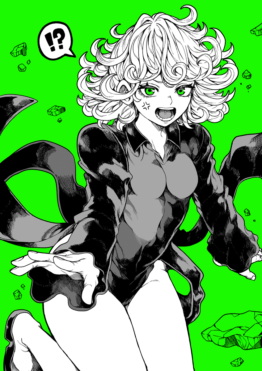 This is a pixiv picture whose title is タツマキ！.