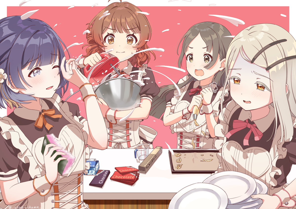 This is a pixiv picture whose title is 🍫.
