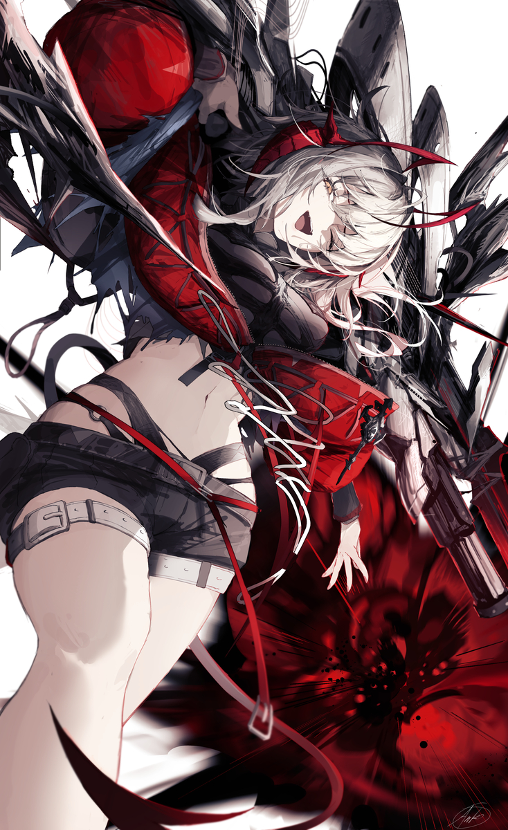 This is a pixiv picture whose title is はいドーン.