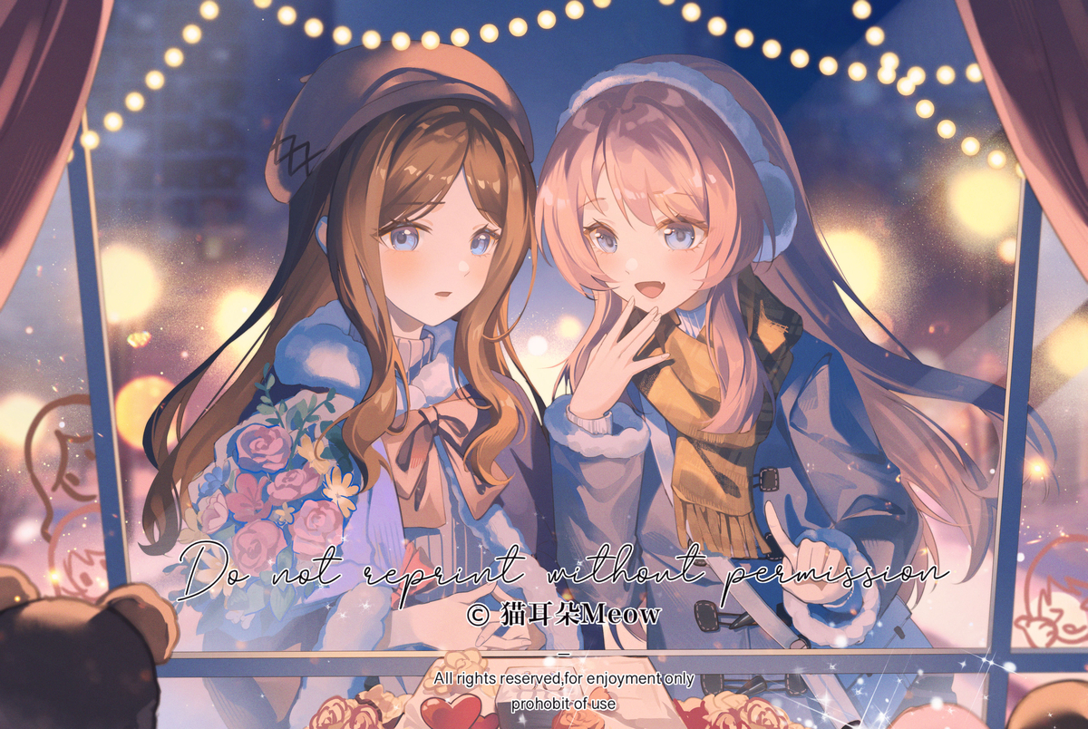 This is a pixiv picture whose title is 稿件展示.