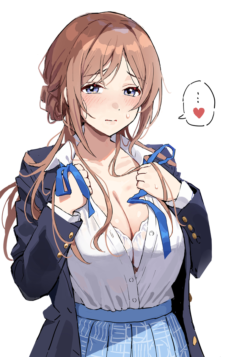 This is a pixiv picture whose title is 目があっただけで激しくセッしてしまう…….