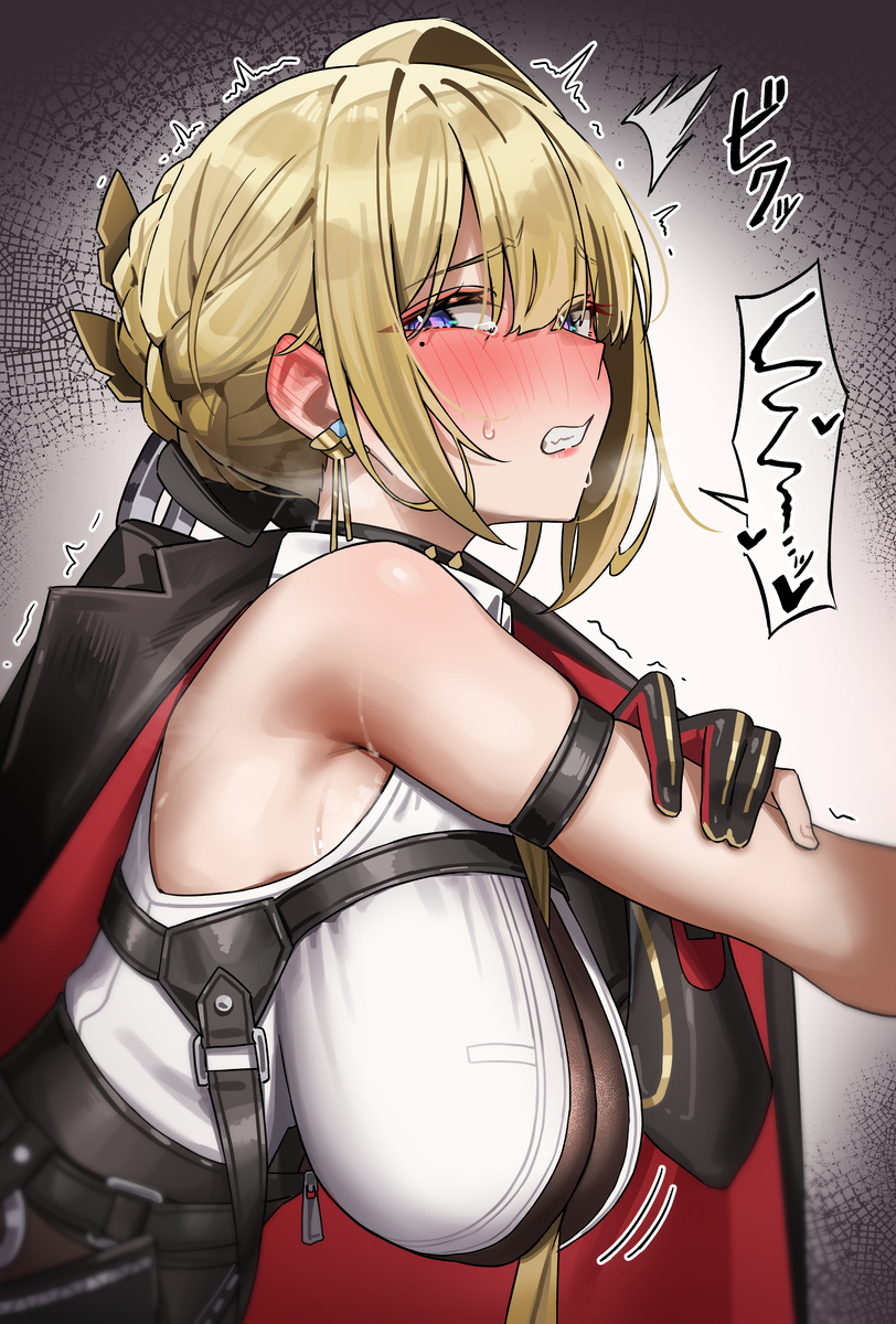 This is a pixiv picture whose title is ストレッチしてるイヴリン.