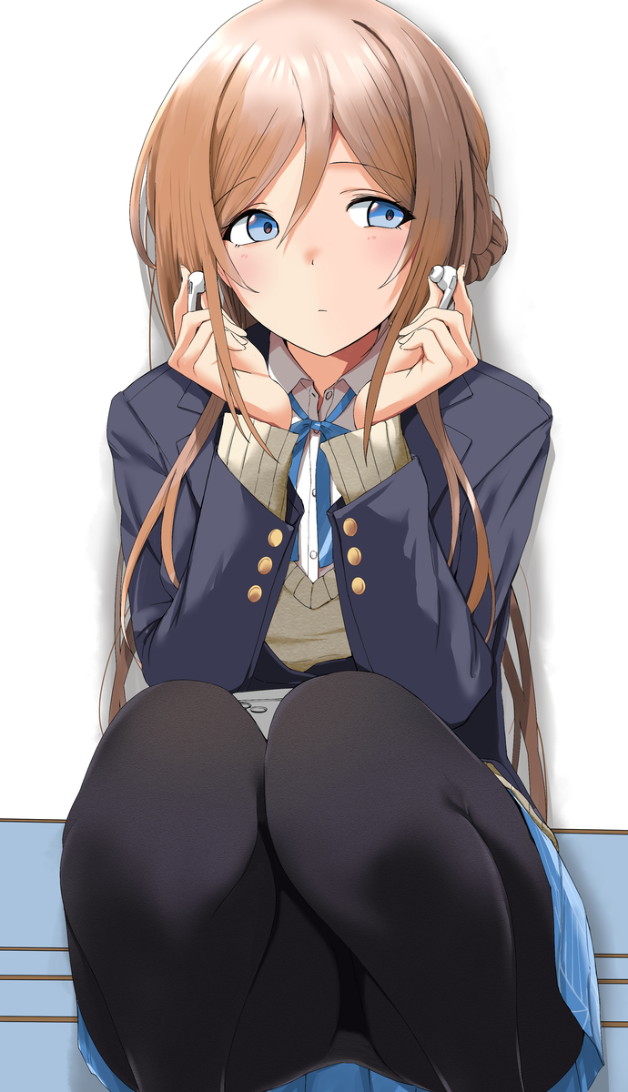 This is a pixiv picture whose title is 姫崎莉波　　学マス.