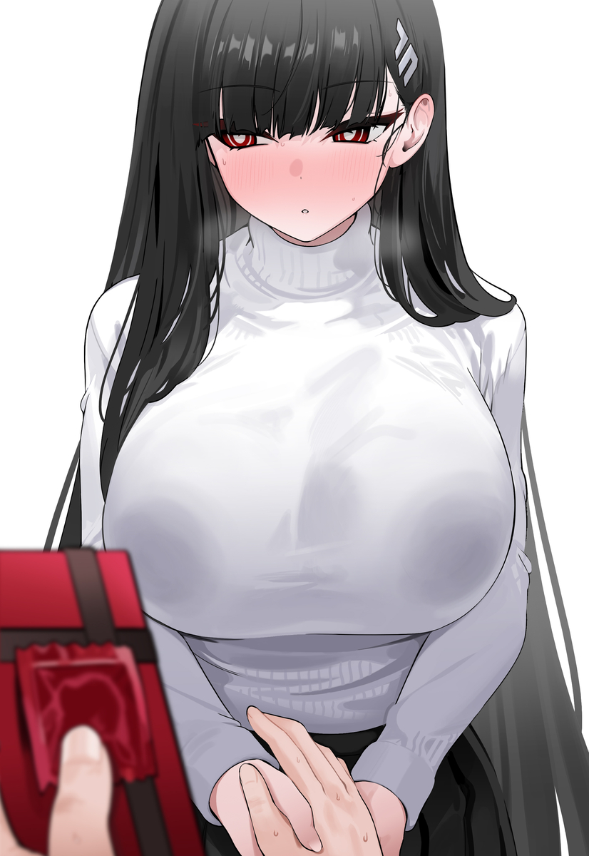 This is a pixiv picture whose title is 🍫💕.