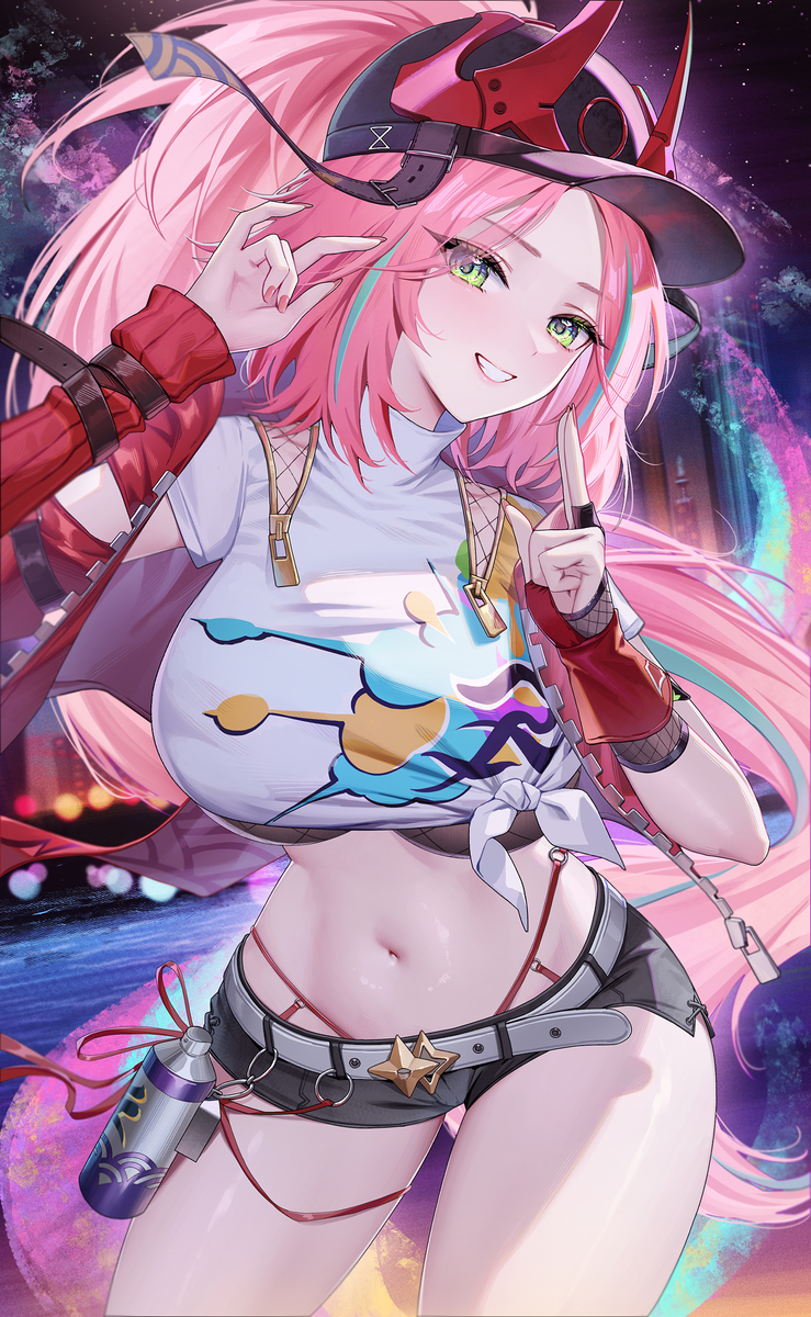 This is a pixiv picture whose title is Rappa.