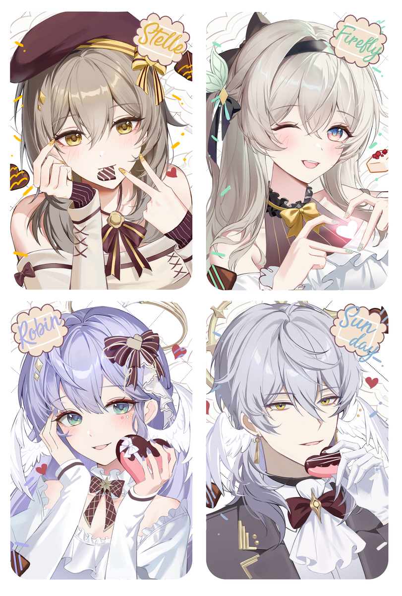 This is a pixiv picture whose title is happy valentine's day 🍫.