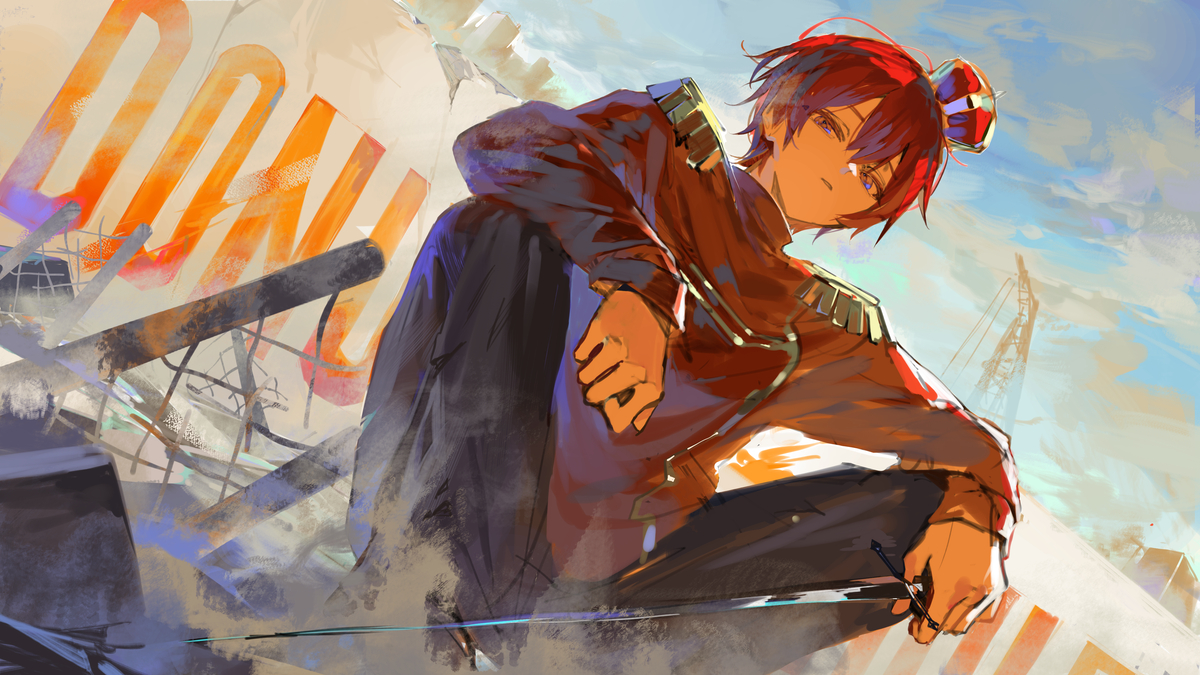 This is a pixiv picture whose title is 無題.