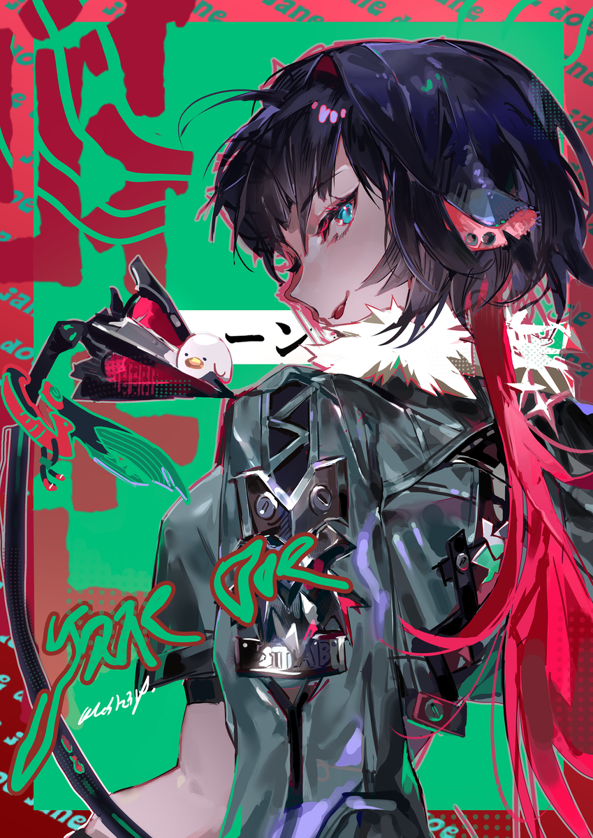 This is a pixiv picture whose title is JaneDoe.