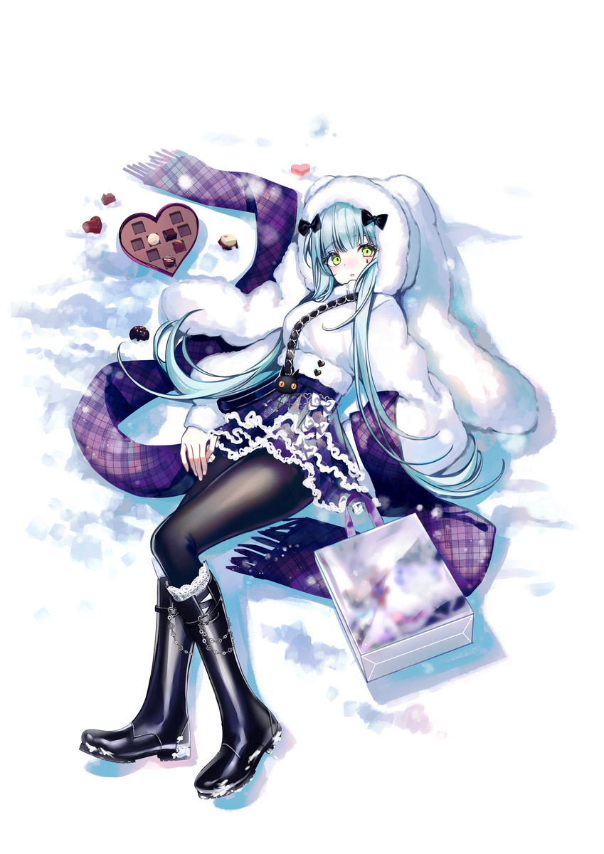 This is a pixiv picture whose title is 小冬兔.