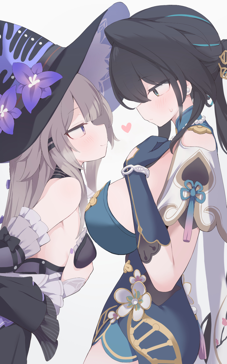 This is a pixiv picture whose title is マダム・ヘルタ　ルアン・メェイ.