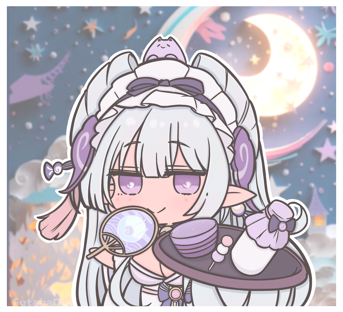 This is a pixiv picture whose title is (〃＾∇＾)っ🥛.