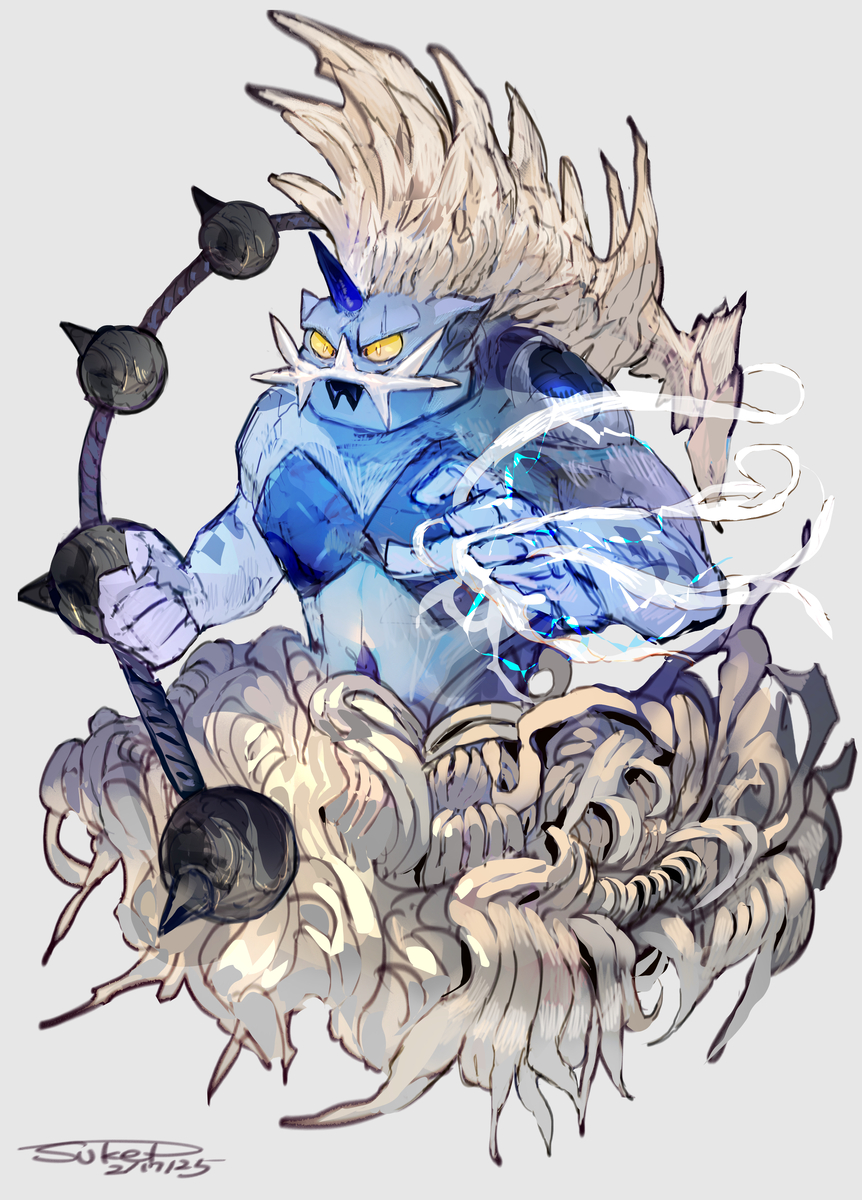 This is a pixiv picture whose title is ボルトロス.