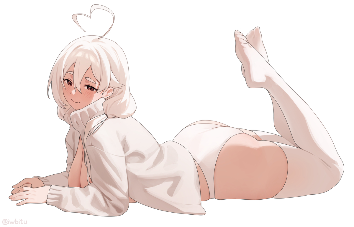 This is a pixiv picture whose title is Nyopu.
