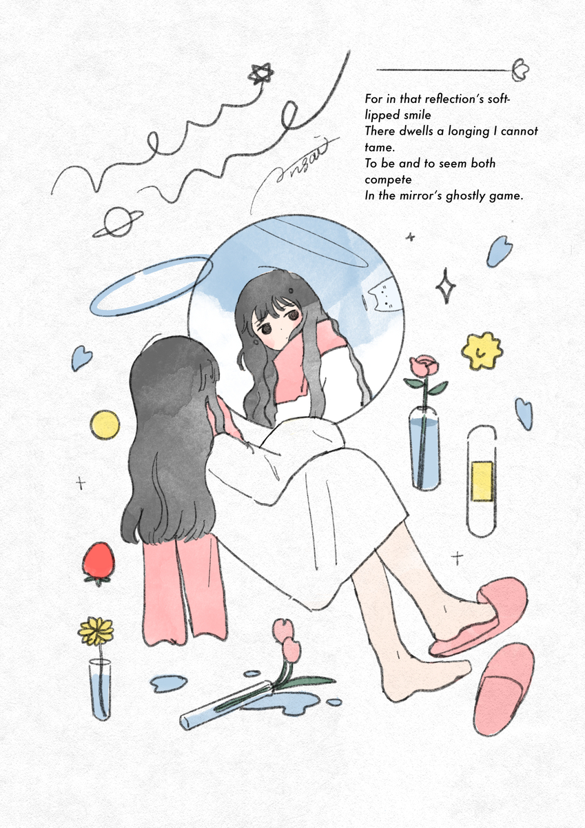 This is a pixiv picture whose title is 無題.