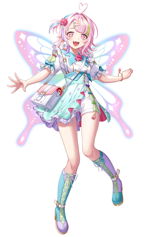 This is a pixiv picture whose title is 【Spice所属Vliver】鈴平さとうさん.