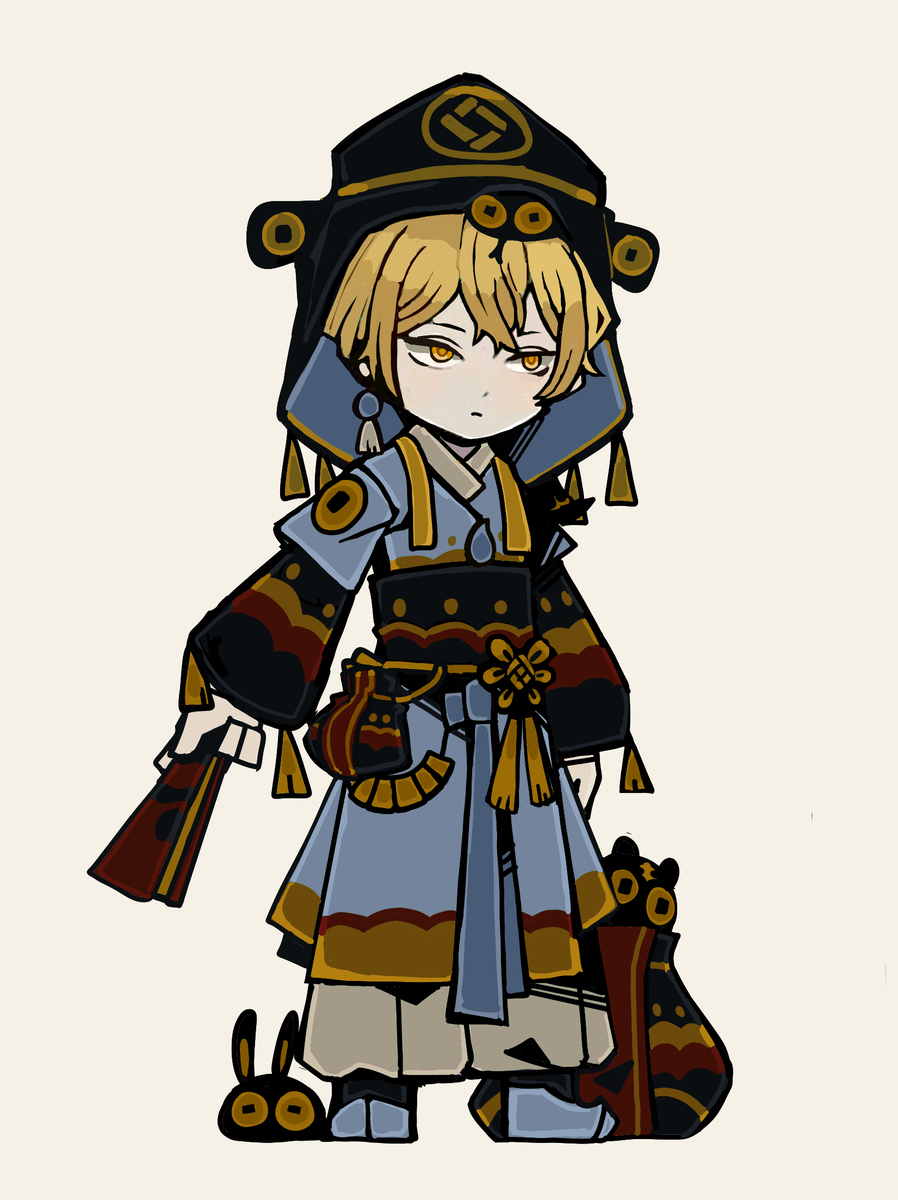 This is a pixiv picture whose title is EGO복주머니.