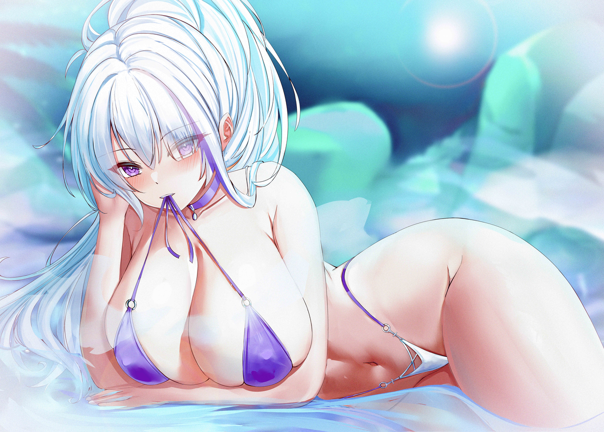 This is a pixiv picture whose title is 雲仙.