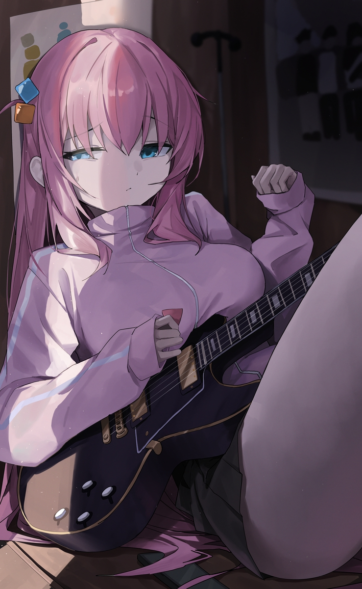 This is a pixiv picture whose title is 後藤ひとり.