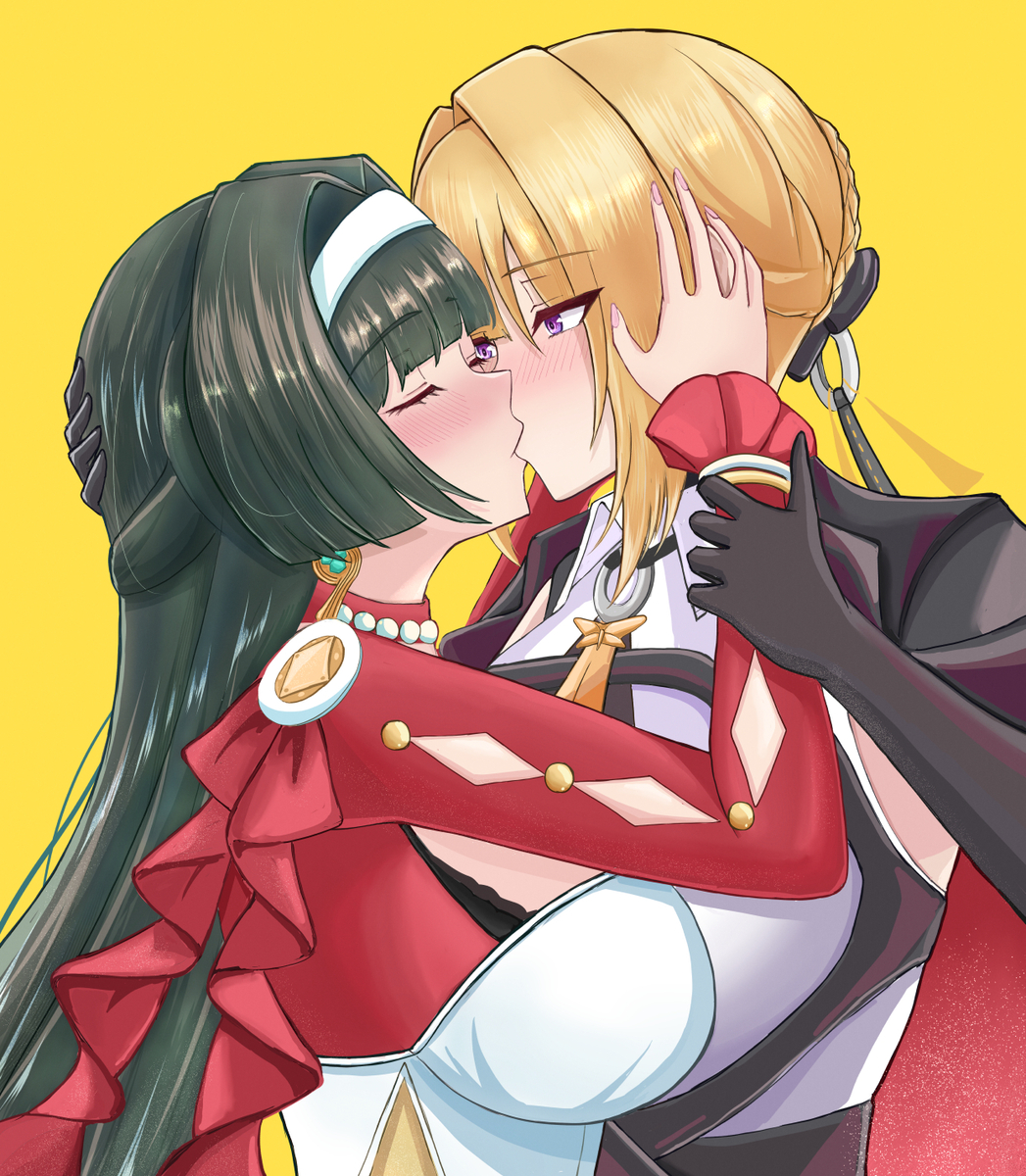 This is a pixiv picture whose title is 歌姫とボディーガード.