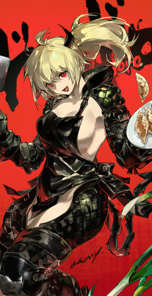This is a pixiv picture whose title is ドロヘドロ ニカイドウ.