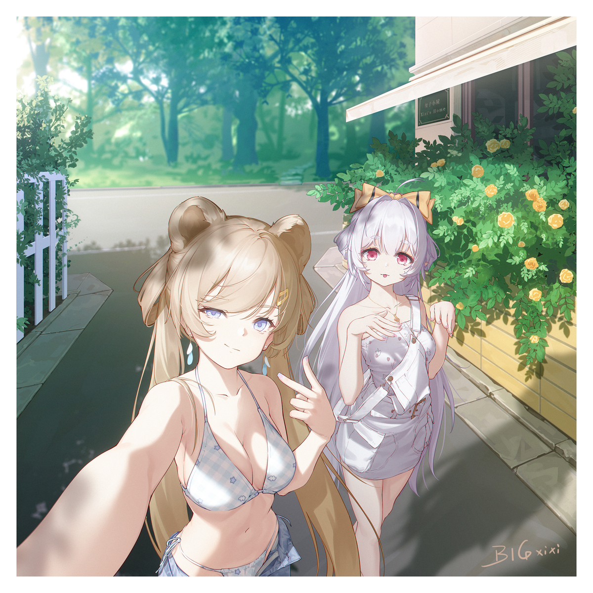 This is a pixiv picture whose title is Summer Time.