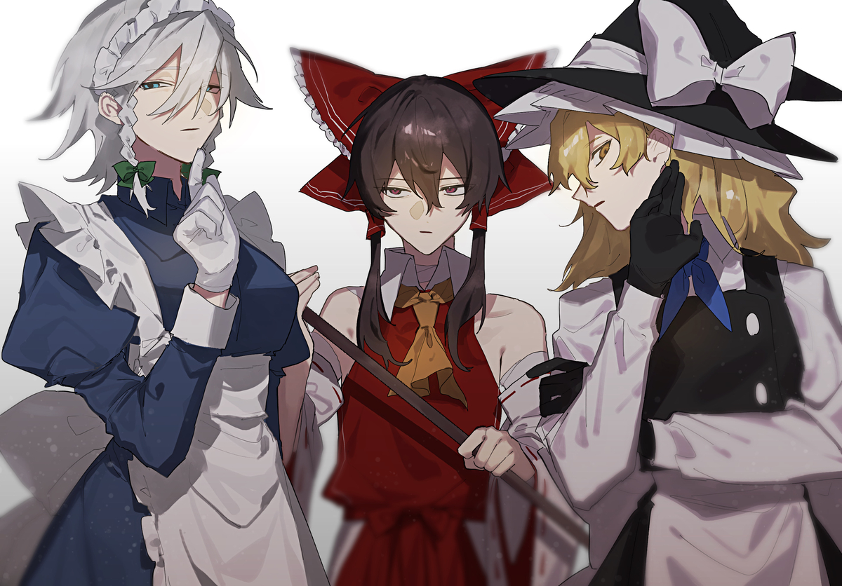 This is a pixiv picture whose title is 新春東方宝くじ.