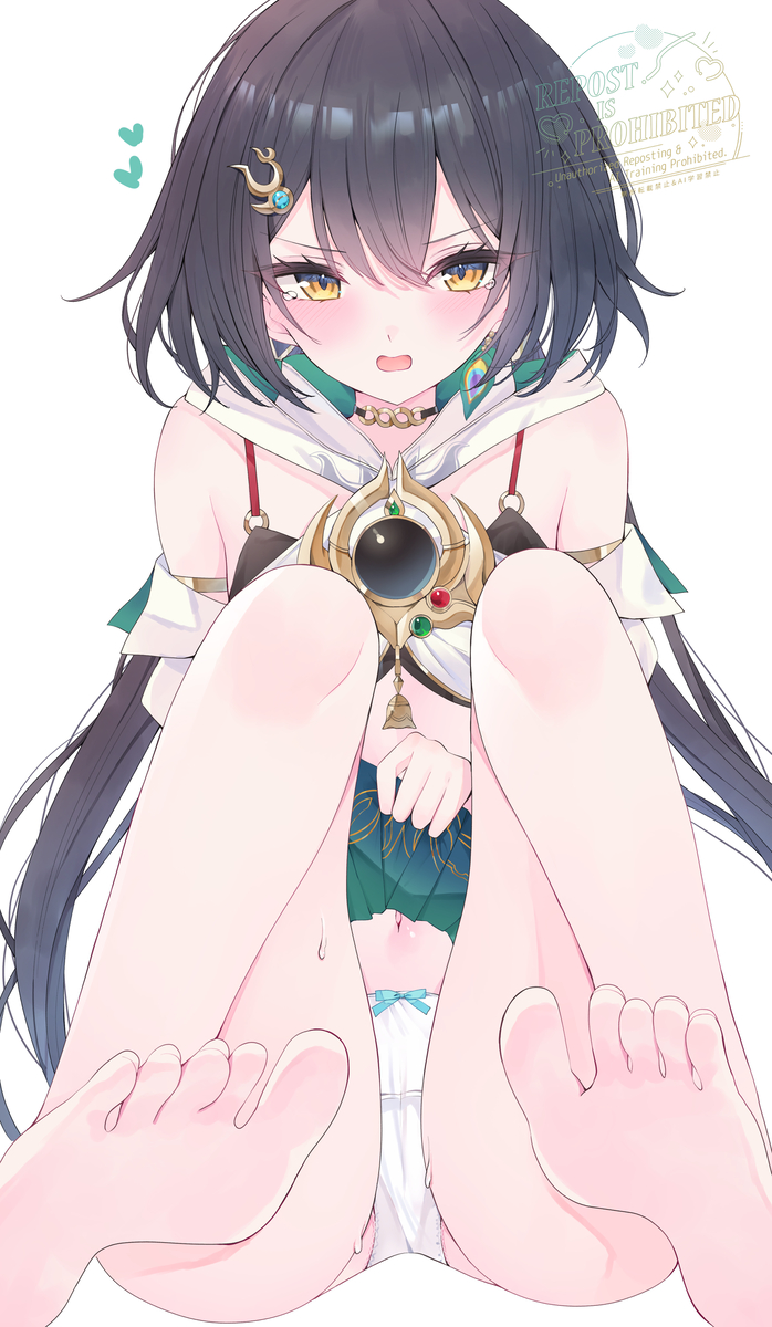 This is a pixiv picture whose title is 雲璃ちゃん🧡.