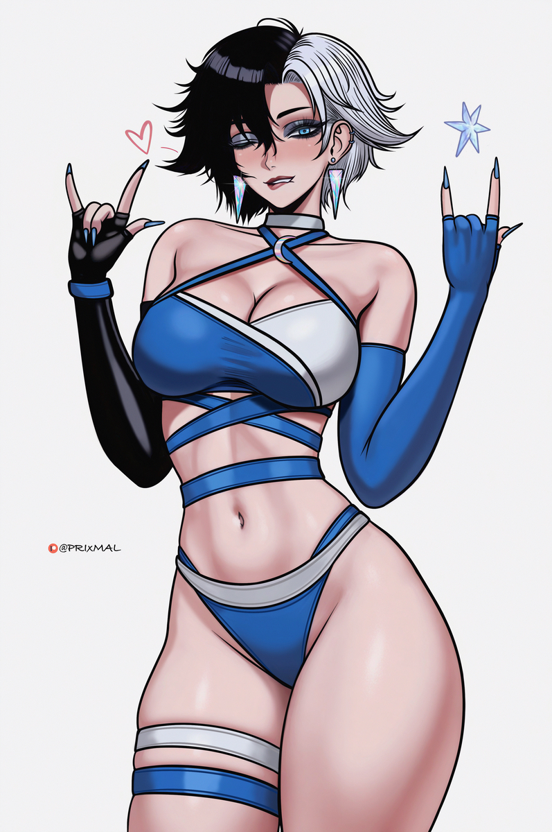 This is a pixiv picture whose title is Luna Snow.