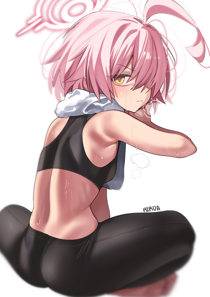This is a pixiv picture whose title is 1시노.