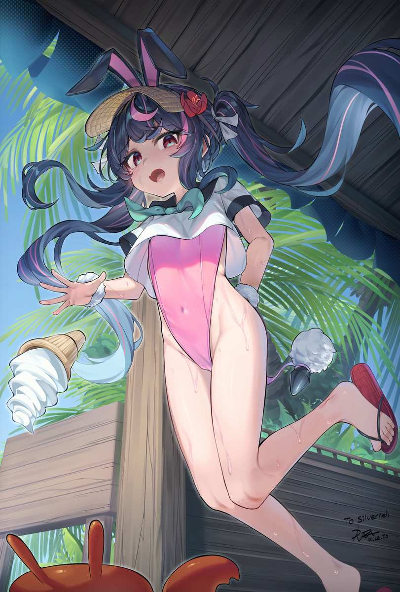 This is a pixiv picture whose title is CM.