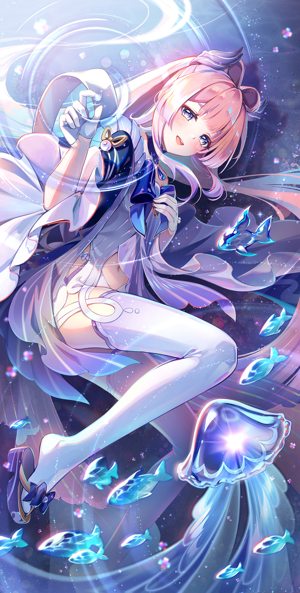 This is a pixiv picture whose title is 🐟.
