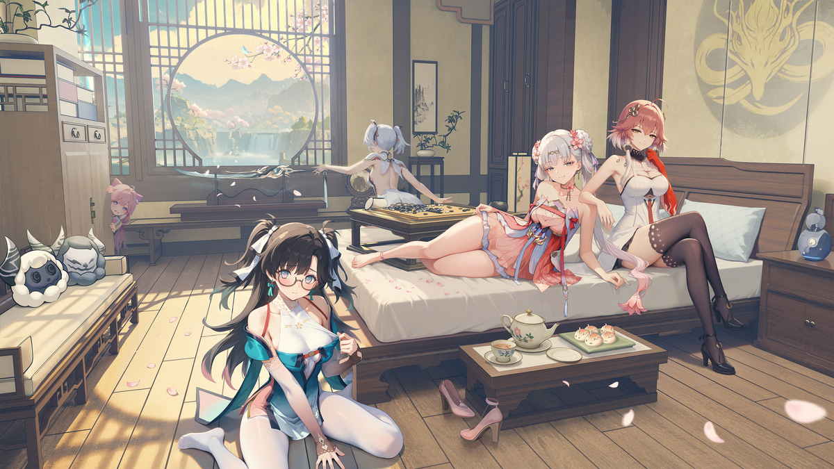 This is a pixiv picture whose title is 鸣潮 今汐长离.