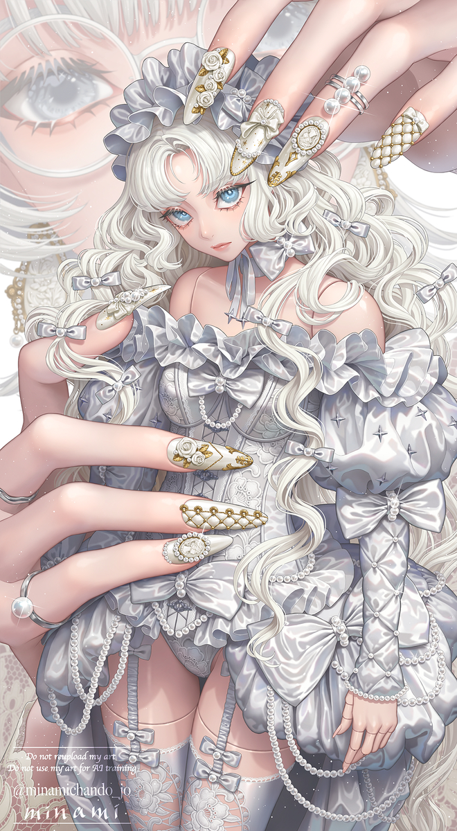This is a pixiv picture whose title is Doll.
