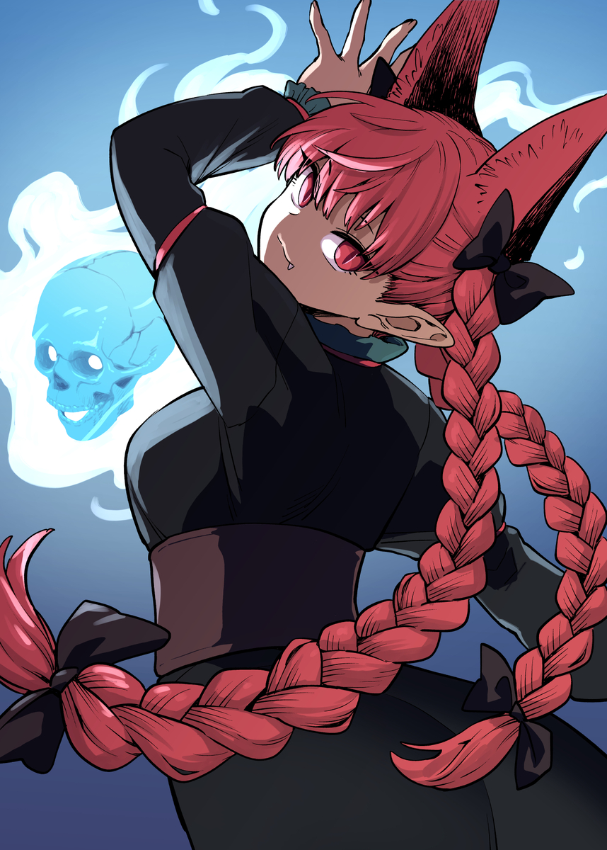 This is a pixiv picture whose title is おりん.
