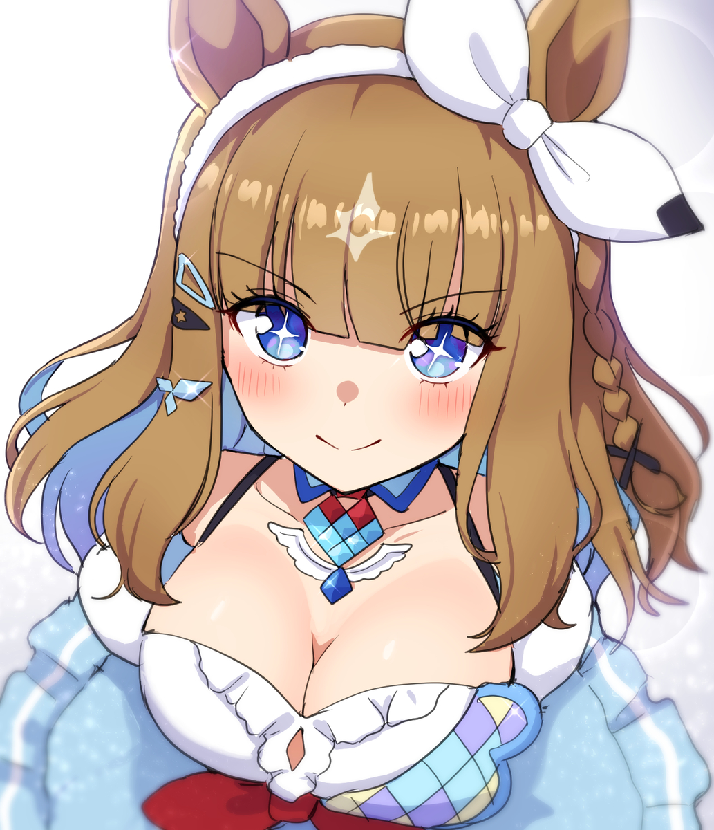 This is a pixiv picture whose title is アーモンドアイ！可愛い！.