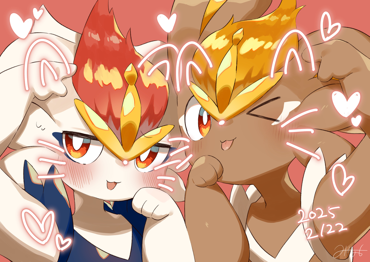 This is a pixiv picture whose title is ねこの日.