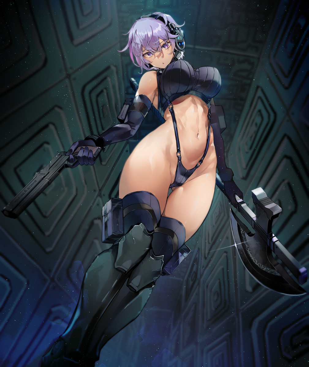 This is a pixiv picture whose title is 殉教者.